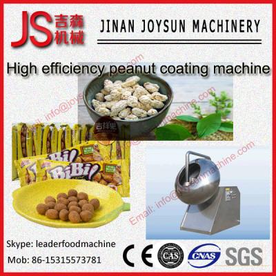 China Sugar Coater Peanut Coating Machine With Bright Tablet Surface for sale