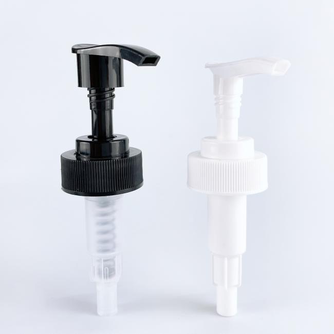 24mm Vervangingspompen voor de Lotionflessen van Zeepautomaten 28-400 Standaard de Pompdelen van de Grootte Zwarte Plastic Vervanging