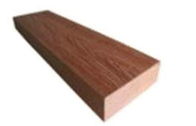中国 台地、木の薄板にされたフロアーリングのためのリサイクルされた WPC の固体デッキ棒 販売のため