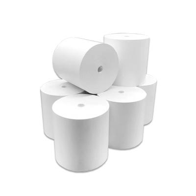 China Papel de recibo em rolos de papel térmico personalizados para caixa POS à venda