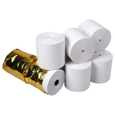 China OEM Printed Thermal Paper Roll For Cashier Receipt POS ATM Bank for sale