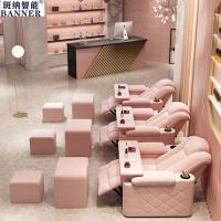 Quality BN Nail Beauty Foot Shop Multifunctional Reclining Chair Recliner Sofa for sale