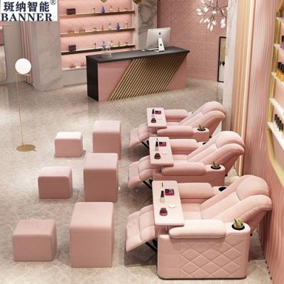 China BN Nail Beauty Foot Shop Multifunctional Reclining Chair Recliner Sofa Combination Functional Furniture Recliner Chair for sale