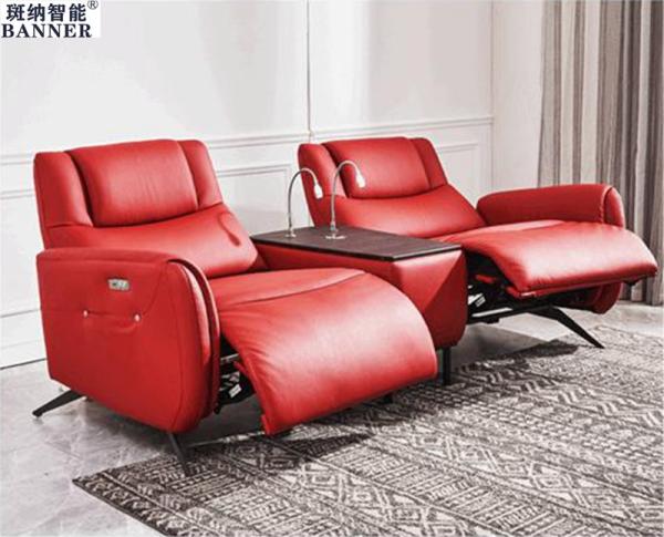 Quality BN Leather Function Mechanism Sofa Recliner Chair Multifunctional Italian Minimalist Cinema Electric Recliner Sofa for sale