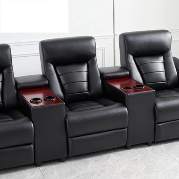 Quality BN Cinema Leather Sofa Electric Functional Sofa Multi-Function Slot Control Sofa for sale