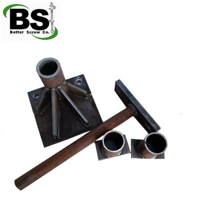 China Foundation repair helical support brackets for transmission towers export to USD, Canada and Australia for sale