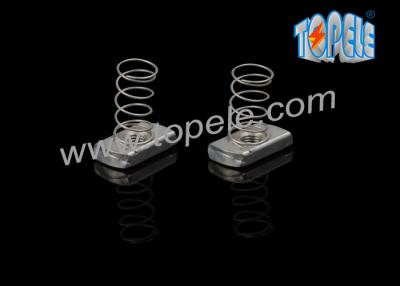 China M6 , M8 , M10  Strut Channel Nut Spring Nut / Galvanized Steel Zinc Plated Steel Strut Nuts / Good Quality Spring Nut for sale