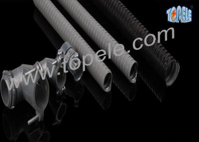 China PVC - Coated / Jacketed Steel Conduit Waterproof Liquidtight Flexible Tube for sale