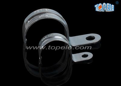 China EMT rigid straps one hole zinc coated steel rigid strapping / Pipe Strap / China manufacturing high quality for sale