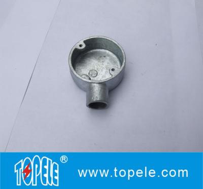 China Ferro BS4568/BS31 maleável de TOPELE/alumínio uma UTILIDADE ACESSÍVEL circular da caixa de junção da canalização elétrica terminal da maneira à venda