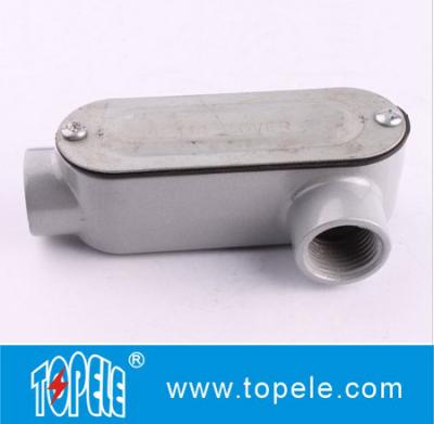 China Aluminum LL Type Rigid Conduit Body For IMC / 4 Inch Rigid  Fitting UL Listed for sale