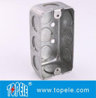 China TOPELE 58351/58361/58371 galvanizó la caja para uso general de la caja práctica rectangular de acero de la caja en venta