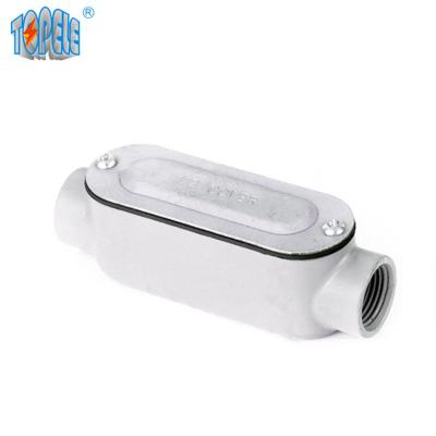 China Lr/Ll/C/T/Lb Threaded Rigid Aluminum Conduit Body With Cover for sale