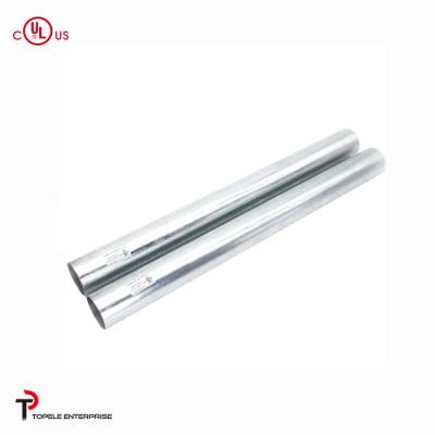China 20mm , 25mm Galvanized BS4568 Conduit Pipe , Steel Electrical Conduit GI Tube for sale