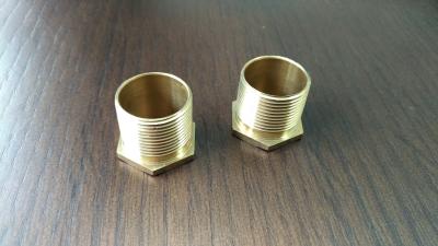 China Brass Male  Bush/Copper Bushing/Electrical Conduit Bushing Hex Head Threaded for sale