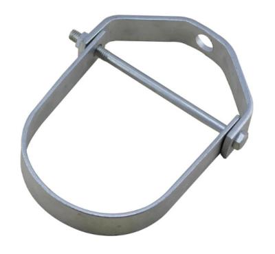 China Cinc ajustable de las suspensiones del tubo de la horquilla de la forma de U plateado para los alambres de la suspensión en venta