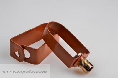 China Copper Epoxy Coated Steel Pipe Clamps Swivel Loop Hanger / Swivel Ring for sale