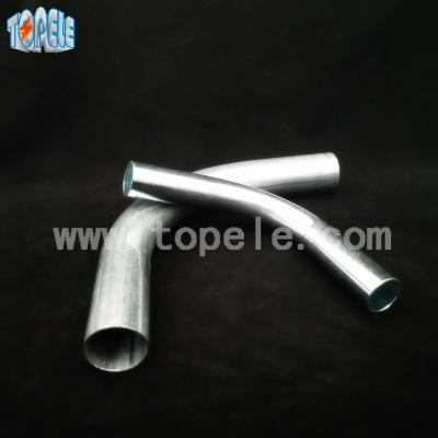 China UL Galvanized Steel EMT Conduit And Fittings Metal Conduit Elbow / Curva 90 Degree for sale