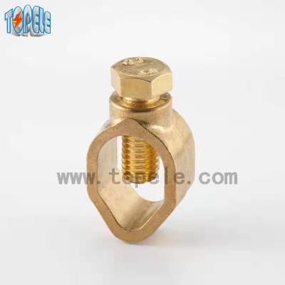 China Gold Color Grounding Connector Wire Terminal Clip For Connecting And Fixing for sale