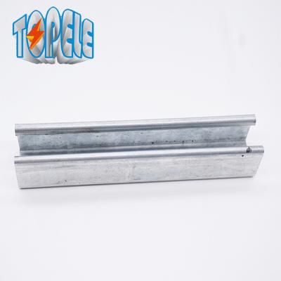 China canal ranurado Unistrut galvanizado de acero del canal del puntal 41*21/41*41 en venta