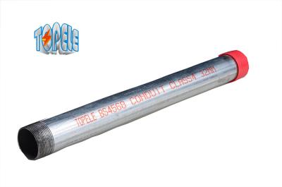 China Hot Dip Galvanized Steel BS4568 Conduit Class 4 GI PIPE With Coupler And Protection Cap for sale
