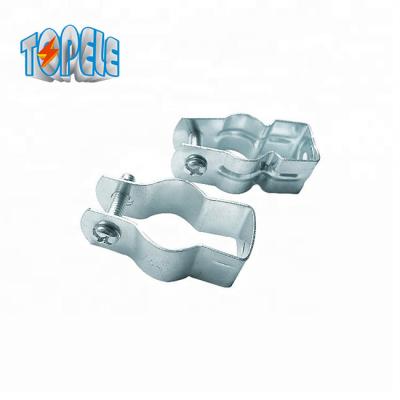 China Metal Electrical Polished Conduit Pipe Brackets Hanger for sale