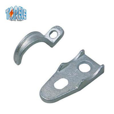 China Malleable Iron Hot Dip EMT Clamp Backs for sale