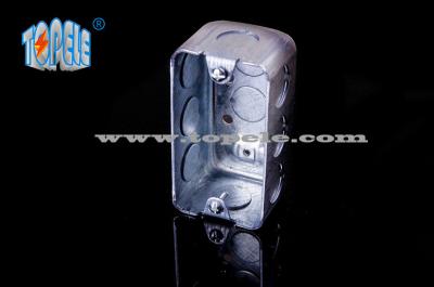 Chine Pré - boîtes et boîte électriques en acier galvanisées de dispositif de commutateur de couvertures avec CSA à vendre