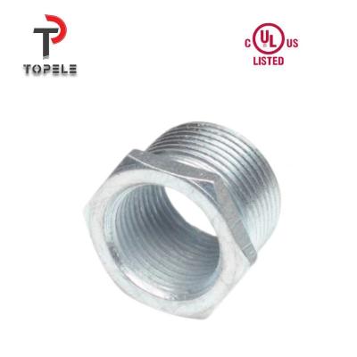 China Electrical Metal Tube Fitting Metric Threaded Pipe Reducer SS304 SS316 for sale