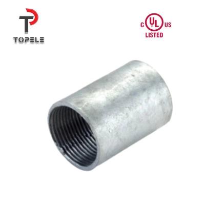 China Electrical BS4568 GI Conduit Coupler Female Connection for sale