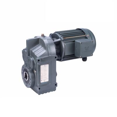 China Foot Mounted Parallel Shaft Helical Gear Motor for sale