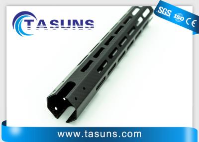 China Ultralight Octagon Shaped Handguard Carbon Fiber Pipes With CNC Slot for sale