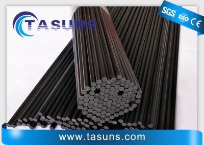 China 6mm Pultruded Carbon Rods T300 Carbon Fiber Round Stock for sale
