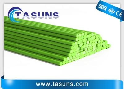 China Pultruded 0.8mm Solid Fiberglass Rods For Plant Climing Nursery Stakes Poles for sale