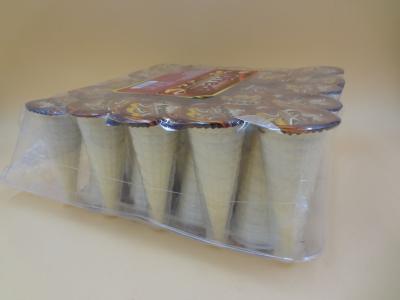 China Galletas de microprocesadores de chocolate blancas del helado/nutrición sana de la galleta de la taza en venta