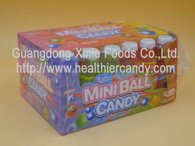 China Süße Miniball-Sprite-Süßigkeits-Plastikflasche verpackte Neuheits-Praline zu verkaufen