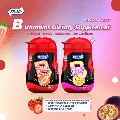 China Do's Farm Dietary Supplement Tablets Vitamin B Passion Fruit Flavor Strawberry Flavor for sale