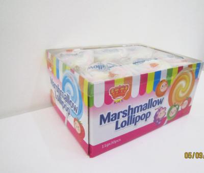 China Soft candy Marshmallow Candy , 11g Colored Marshmallow Lollies With Sweet Llavor for sale