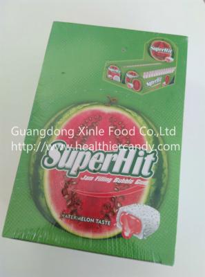 China bubble chewing gum cube shape chewing candy for kids low sugar watermelon mint candy for sale