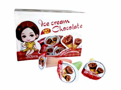 Chine Bonne production énergétique du bas de crème glacée de biscuits de puces de chocolat de goût/de chocolat à vendre