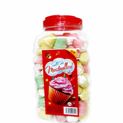 China Mini Cake In Jar Nice Taste Marshmallow Sweets , Soft candy marshmallow for sale