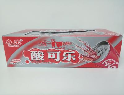 China Sour Cola Flavor Long Stick Shape Chewy Milk Candy Good Taste for sale