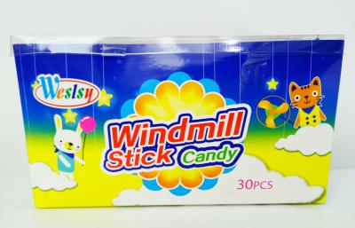 China Windmill Shape Hard Novelty Candy Toys With Multi Fruit Flavor for sale