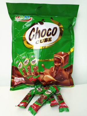 China HALAL komprimierte geformte Zuckerwürfel, 5 in 1 Schokoladen-Würfel-Süßigkeit zu verkaufen