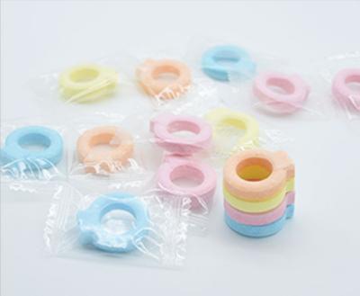 China 4g Diamond Shape Ring Compressed Candy Individual Packing Packed In Jar for sale