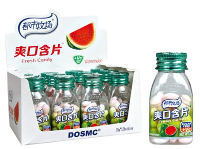 China Doces de hortelã livres do açúcar da EXPLORAÇÃO AGRÍCOLA de DO com refrigerar fresco do sabor da melancia à venda