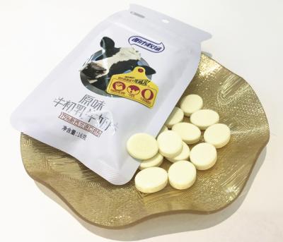Chine Les Tablettes faibles en calories saines de lait du colostrum 16g avec le sachet emballent à vendre