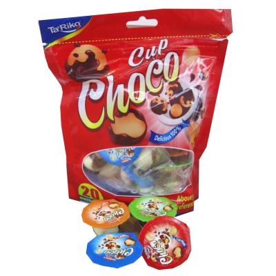 China Taza sana de la estrella de las galletas de microprocesadores de chocolate en el bolso para el paquete del bolso de los niños en venta