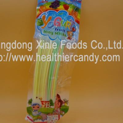 China Caramelo largo del palillo del cc del sabor multi de la fruta/barra de caramelo con pocas calorías de los dulces en venta