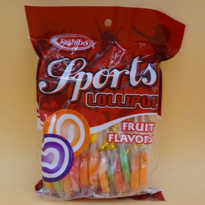 Κίνα Η στρογγυλή μορφή lollipop/αναμιγνύει τη Fruity στροβίλου Lollipops υγιή σκληρή καραμέλα θερμ. καραμελών χαμηλότερη με την καλή τιμή προς πώληση